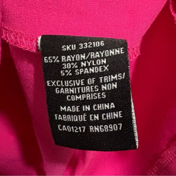 Le Château, Sleeveless Pink Dress, XXL - Picture 8 of 9